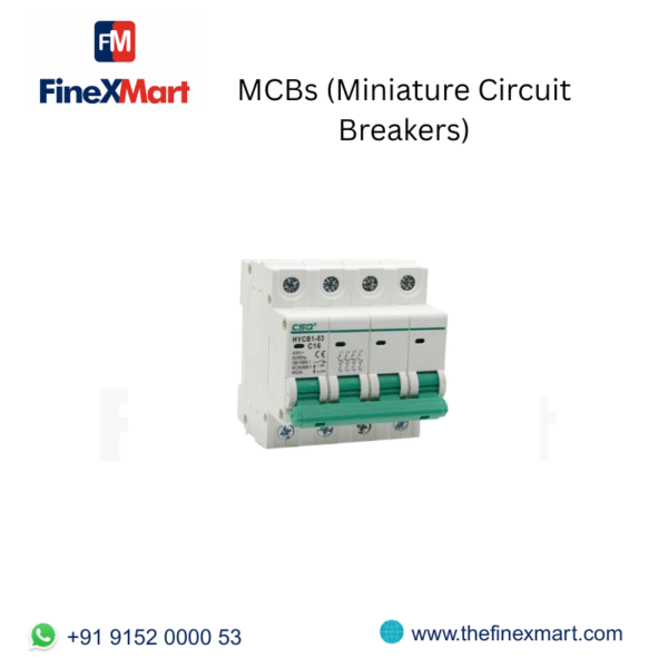 MCBs (Miniature Circuit Breakers)