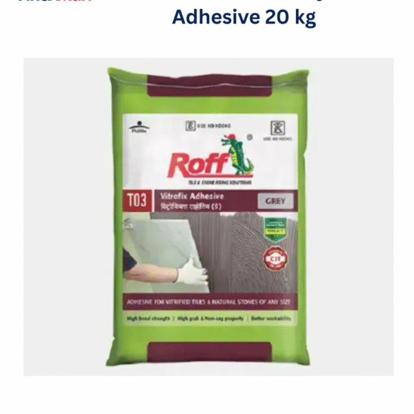 Roff T03 Vitrofix Grey Tile Adhesive 20 kg